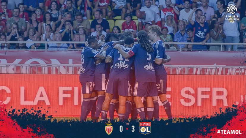 Ligue 1: esordio amaro per il Monaco, il Lione sbanca il Principato 3-0 preview