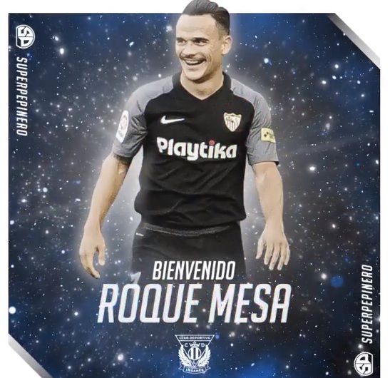 Il centrocampista Roque Mesa dal Siviglia al Leganes. È ufficiale preview