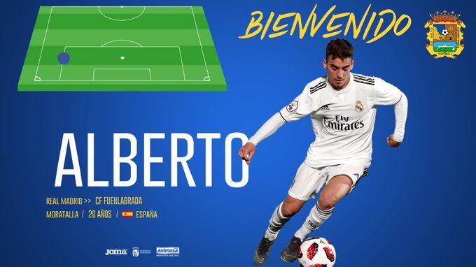 Real Madrid, ufficiale il prestito del giovane Alberto Fernandez al Fuenlabrada preview