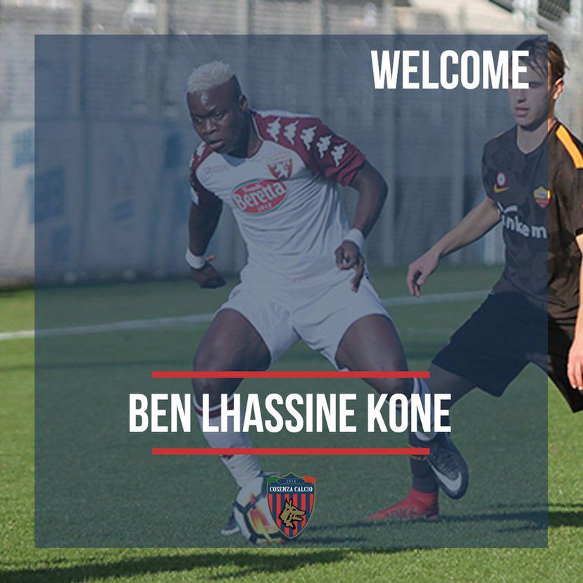 Ufficiale: Cosenza, dal Torino arriva Ben Lhassine Kone preview