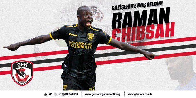 Ufficiale: Frosinone, ceduto Chibsah al Gazisehir preview