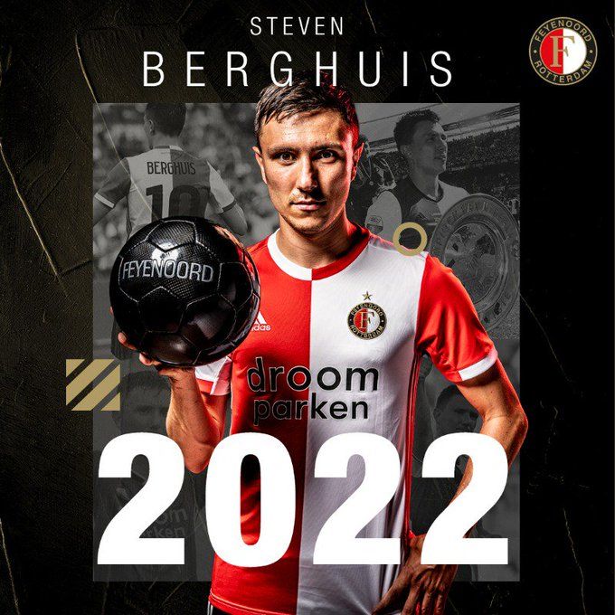 Feyenoord, ufficiale il rinnovo di Steven Berghuis fino al 2022 preview