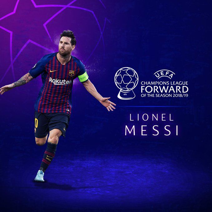 Champions League: Messi miglior attaccante della scorsa edizione preview