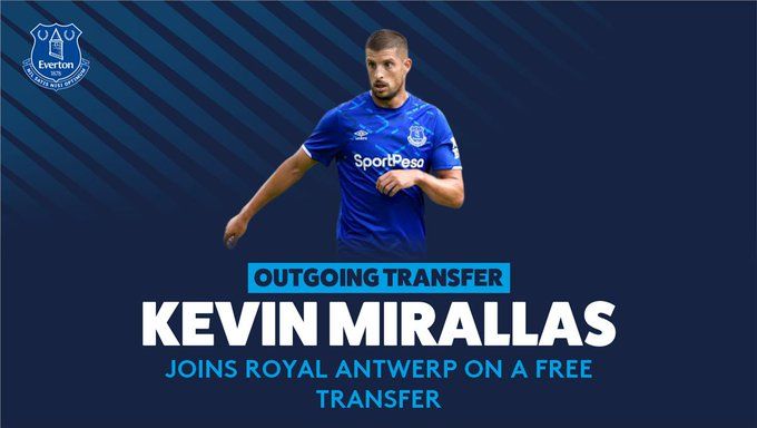 Ufficiale: Mirallas saluta l’Everton e firma con l’Anversa preview