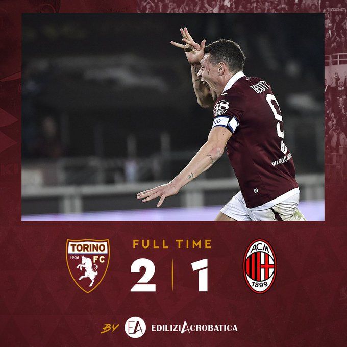 Piatek illude, doppio Belotti piega il Milan in rimonta preview