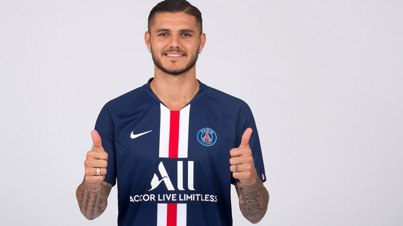 Icardi, primo allenamento con il Paris Saint Germain. Il video preview