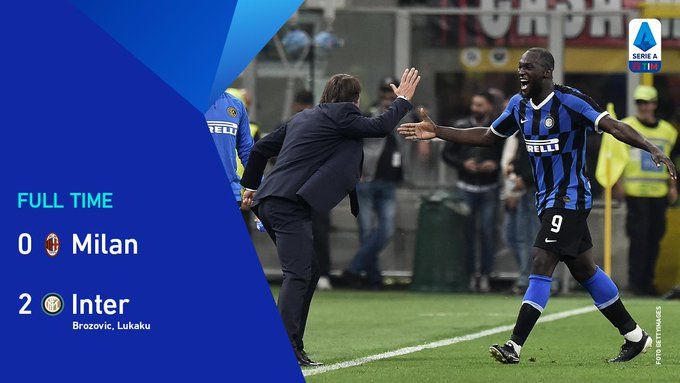 L’Inter fa suo il derby: a segno Brozovic e Lukaku. Conte cala il poker preview