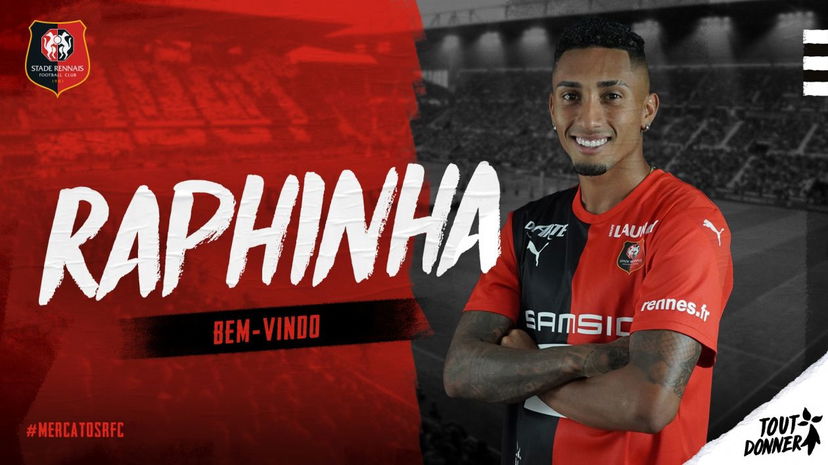 Il Rennes ufficializza gli arrivi di Raphinha e Jonas Martin preview
