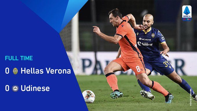 Il Verona sbatte contro Musso, con l’Udinese finisce 0-0 preview