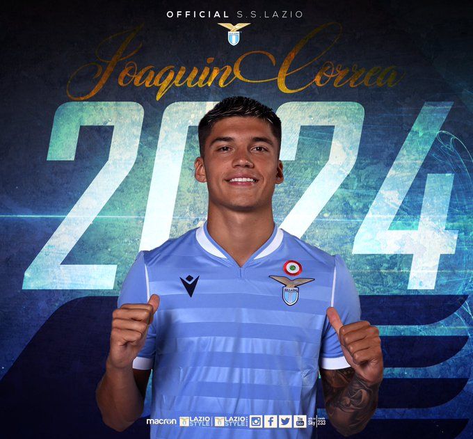 Ora è ufficiale: Lazio-Correa, c’è il rinnovo fino al 2024 preview