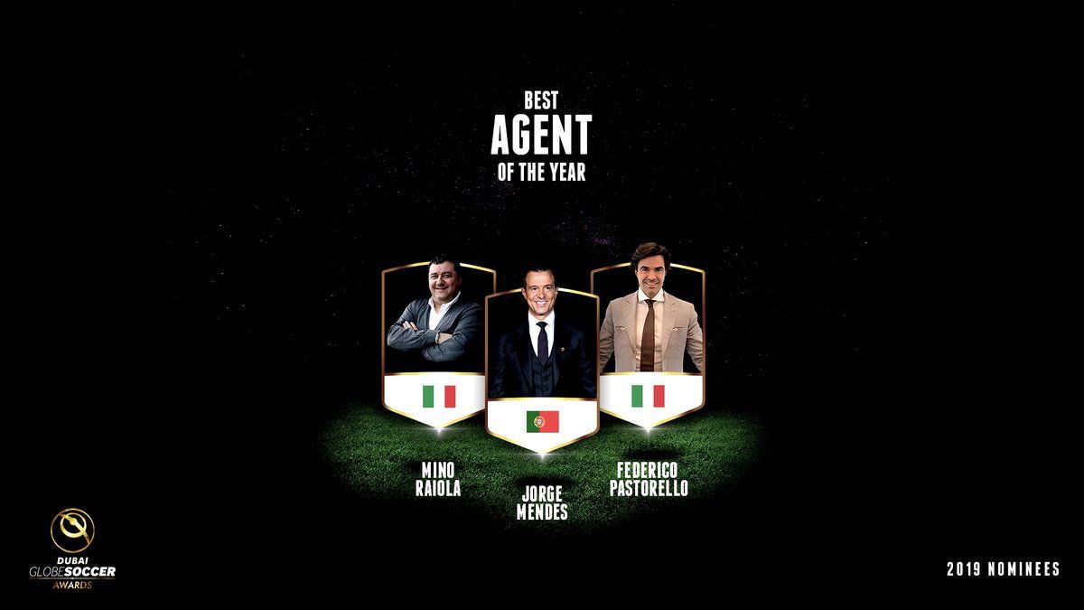 Globe Soccer Awards, miglior agente: Pastorello e Raiola sfidano Jorge Mendes article-post
