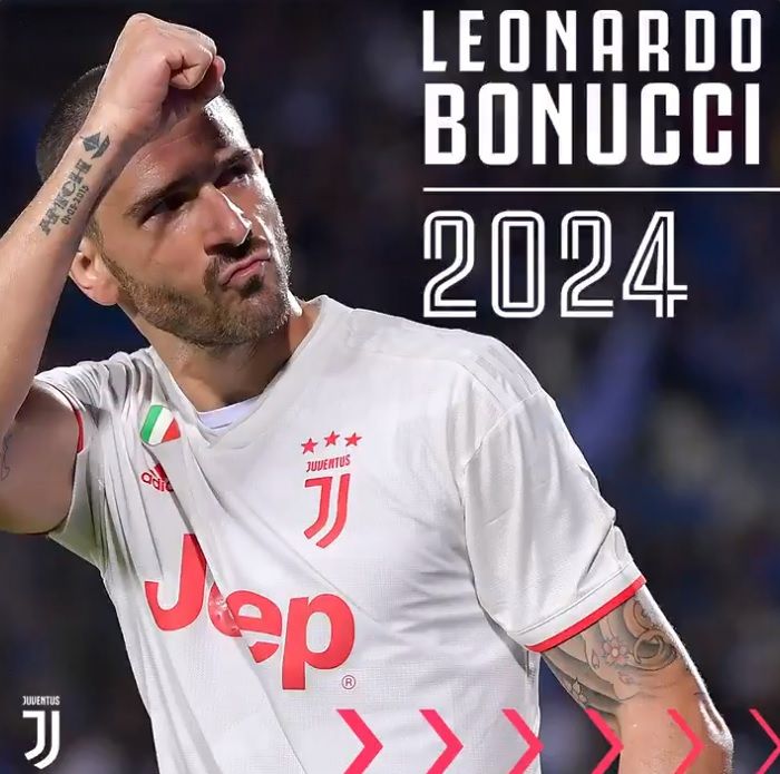 Ufficiale: Bonucci-Juve, avanti fino al 2024. La nota preview