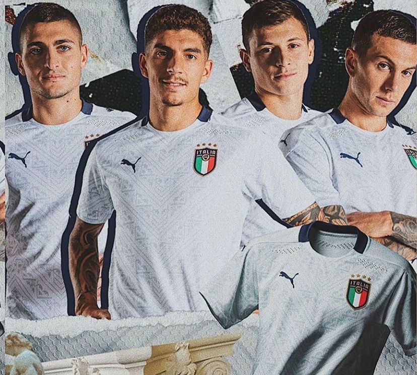 Italia, rivelato il nuovo kit away firmato Puma. Le foto preview