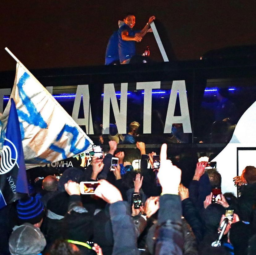 Atalanta-Brescia, distrutto nella notte lo striscione di solidarietà preview