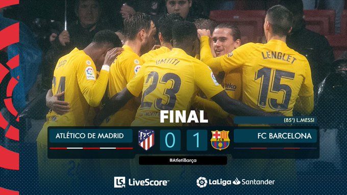 Il Barça risponde al Real e sbanca il Wanda: il solito Messi piega l’Atletico preview