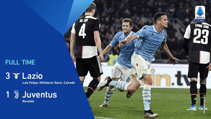 Una grande Lazio ribalta (3-1) la Juve. Primo stop per Sarri preview