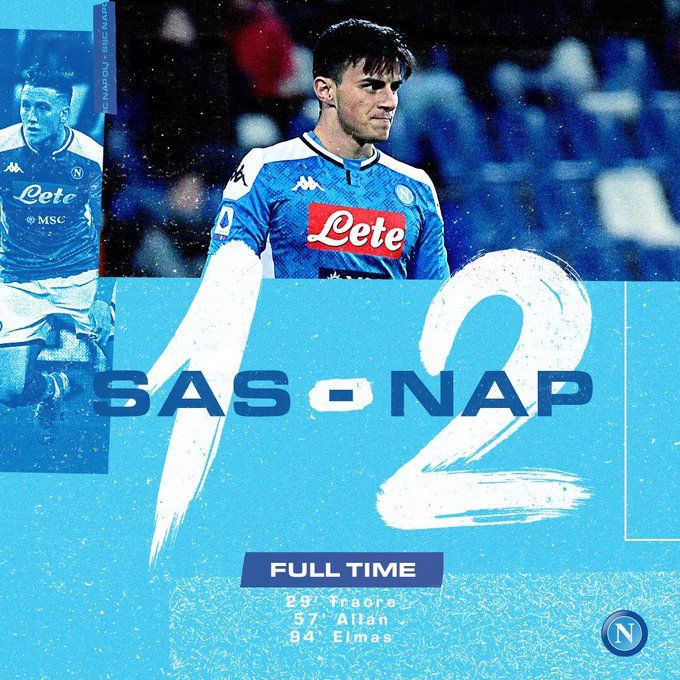 Gattuso sblocca il Napoli: Sassuolo ribaltato nel finale preview