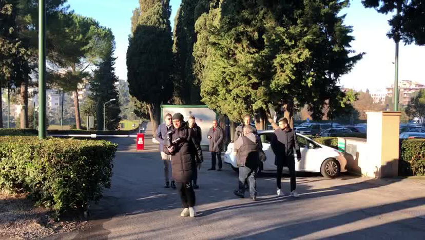 Rrahmani-Napoli: l’arrivo a Villa Stuart. Il video preview