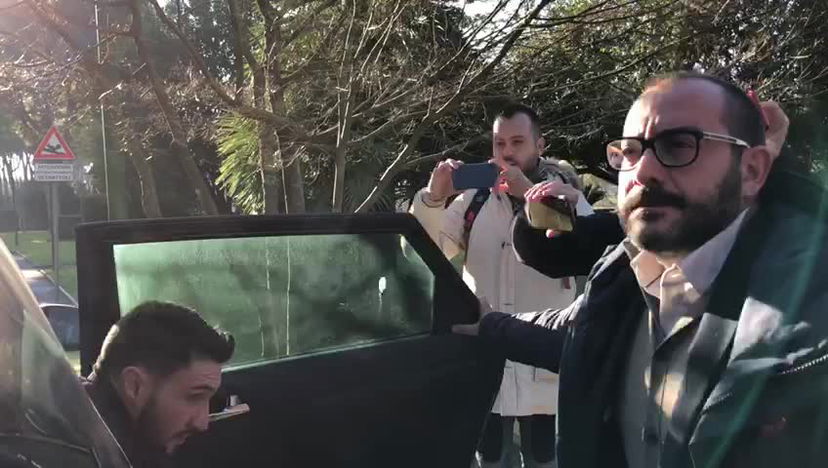 Grande accoglienza per Politano a Villa Stuart. Il video preview