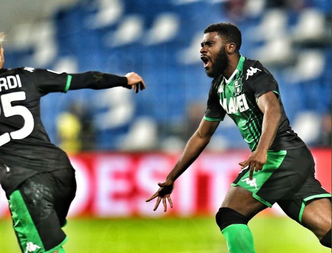 Boga FOTO Twitter uff Sassuolo