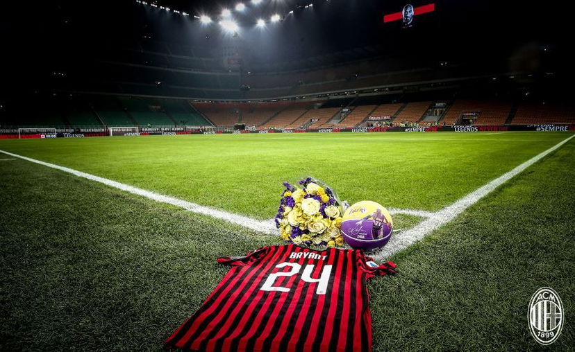 Striscione e lungo applauso al minuto 24: San Siro rende omaggio a Kobe Bryant. Il video preview