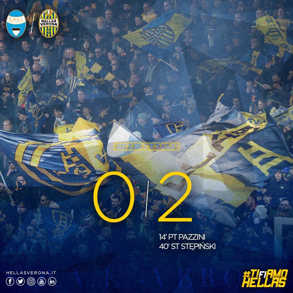 Pazzini più Stepinski: l’Hellas vola e sbanca Ferrara. Spal ko 2-0 article-post