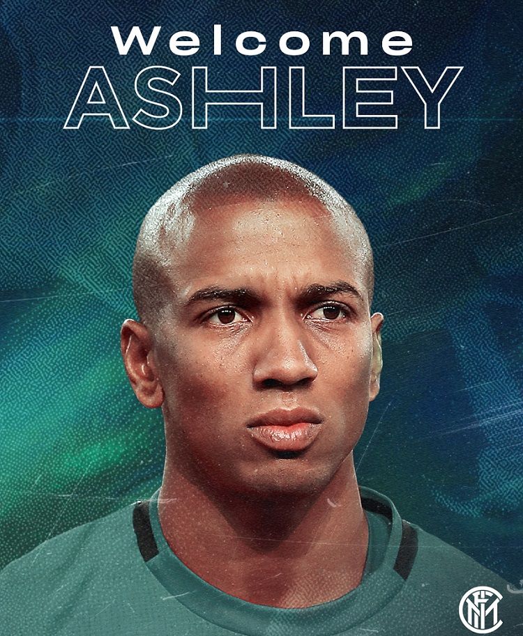 Young all’Inter: ora è anche ufficiale. Contratto fino a giugno con opzione preview