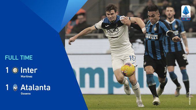 Sondaggio: Inter-Atalanta, il 27% aveva previsto il pareggio article-post
