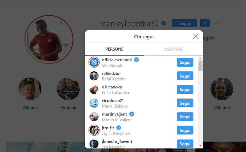 Lobotka-Napoli, nuovo indizio: lo slovacco segue gli azzurri su Instagram preview