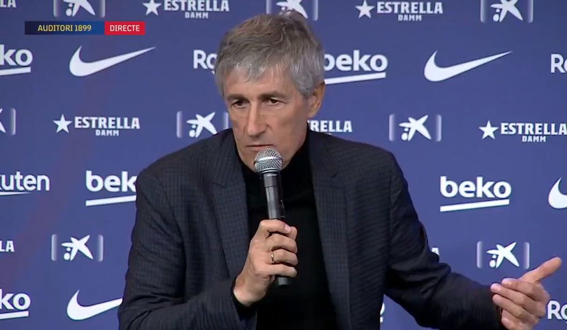 Setien: “Dopo 40 anni di carriera avevo pensato al ritiro. Ora devo rimettermi in gioco nuovamente” preview
