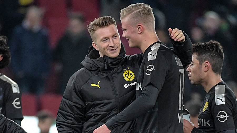 Reus: “Haaland è incredibile, si allena al massimo. Il suo debutto come quello di Aubameyang” article-post