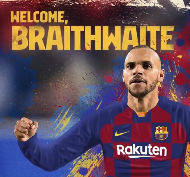 Ora è ufficiale: Braithwaite al Barça, 18 milioni al Leganes e clausola da 300 preview