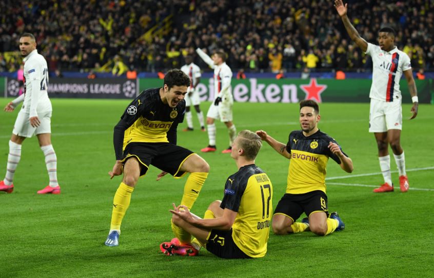 Champions, super Haaland trascina il Dortmund: 2-1 al Psg. Simeone batte Klopp 1-0 article-post