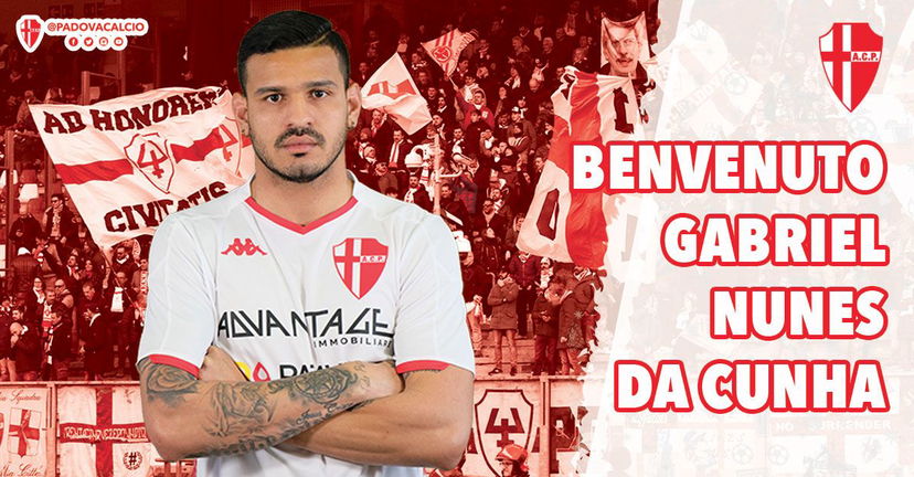 Ufficiale: Padova, tesserato il centrocampista Nunes. La nota preview