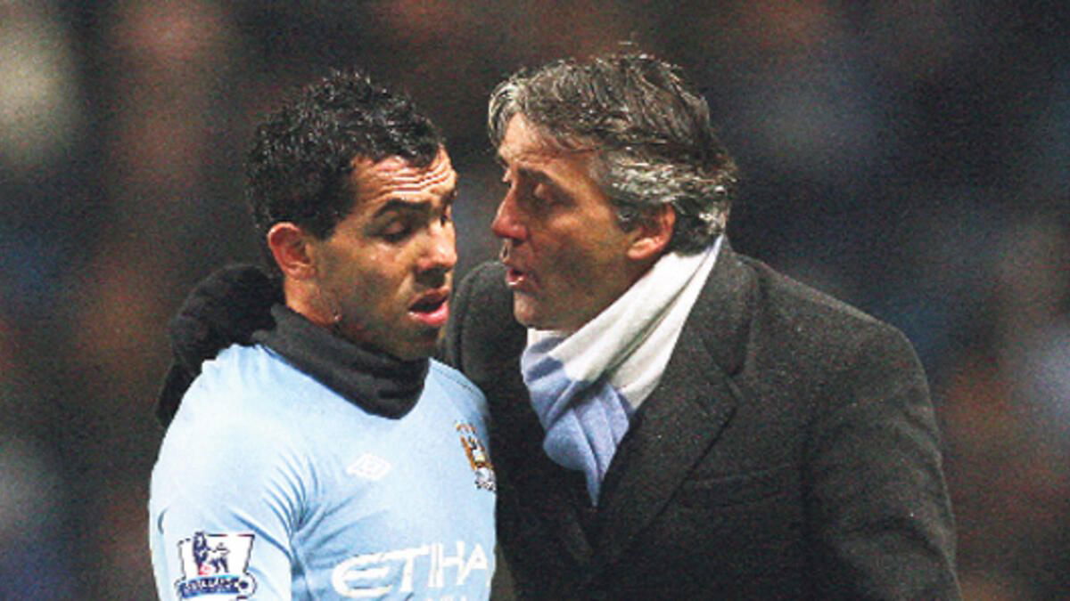 Tevez ricorda la lite con Mancini: “Gli dissi che era pazzo, ma avevo ragione io” article-post