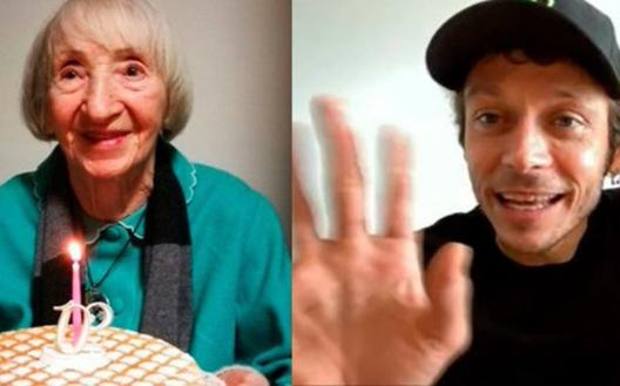 La bella storia di Nonna Lina: dalla lotta contro il Coronavirus alla sorpresa di Valentino Rossi preview