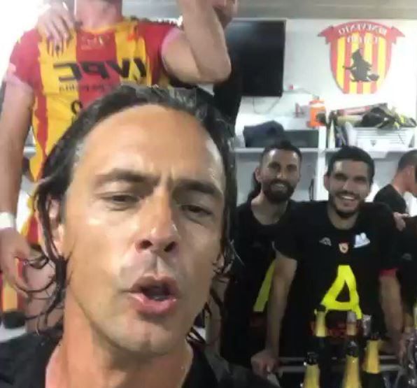 Vigorito: “Abbiamo voluto fortemente questa promozione”. E Inzaghi guida la festa negli spogliatoi article-post