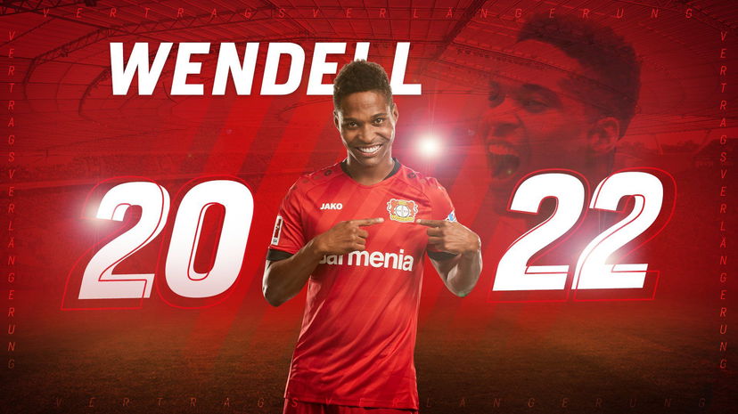 Bayer Leverkusen: il brasiliano Wendell rinnova fino al 2022 preview