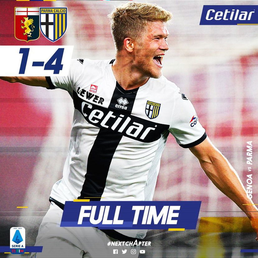 Cornelius, show con tripletta: Genoa ko 4-1. Belotti-gol, il Toro stende l’Udinese preview