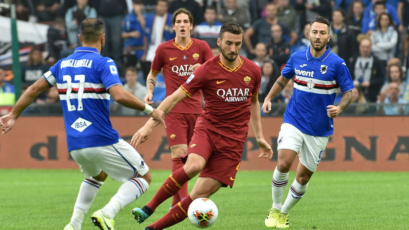 Roma-Sampdoria, le formazioni ufficiali preview