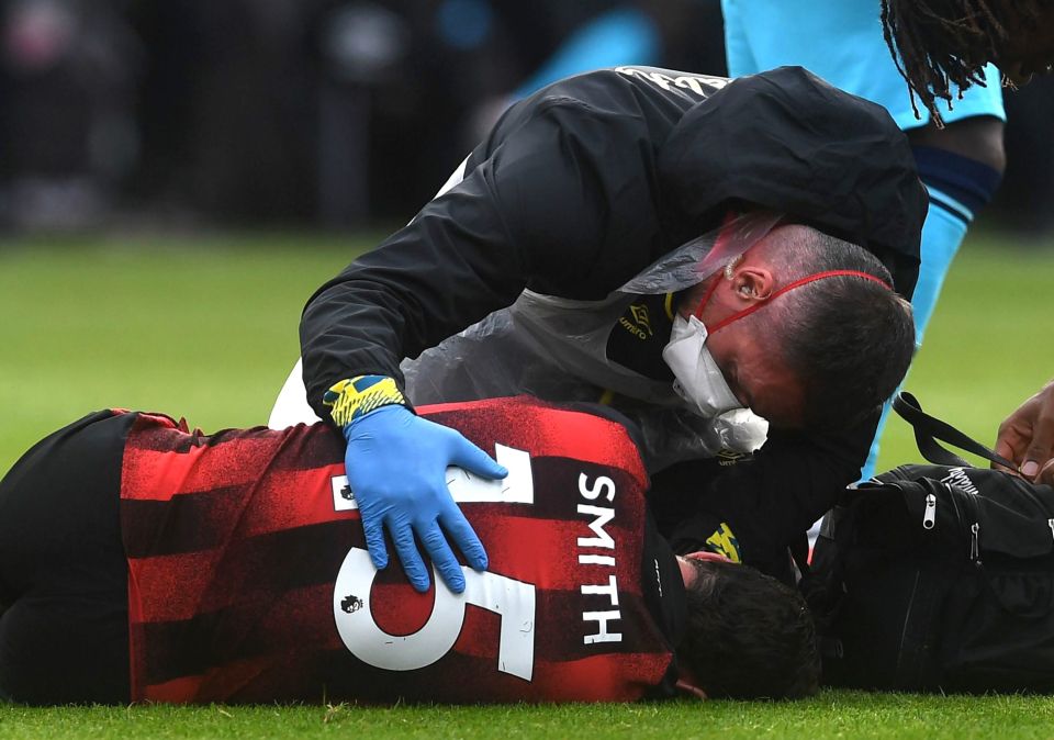 Bournemouth, bruttissimo infortunio per Smith: serve addirittura l’ossigeno article-post