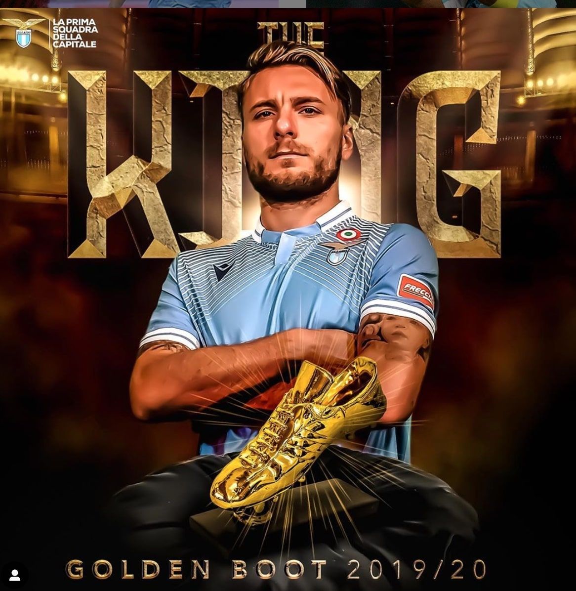 Immobile sulle ali dell’entusiasmo: si tatua la Scarpa d’Oro sul braccio article-post