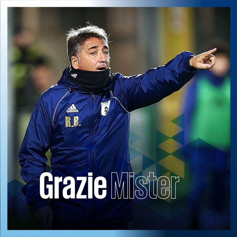 Adesso è anche ufficiale: Boscaglia ha rescisso con l’Entella preview