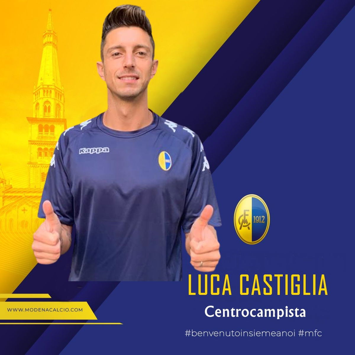Ufficiale: Castiglia dalla Salernitana al Modena article-post