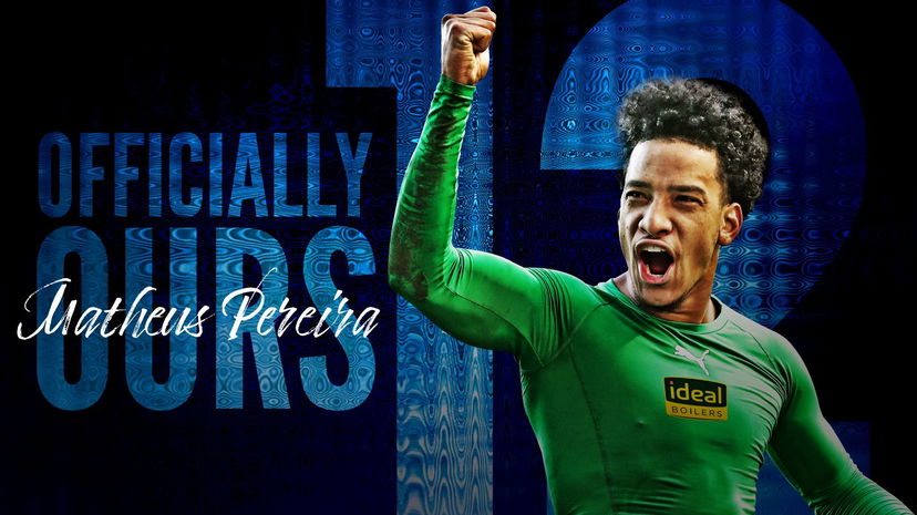 Ufficiale: Matheus Pereira è del West Bromwich Albion preview