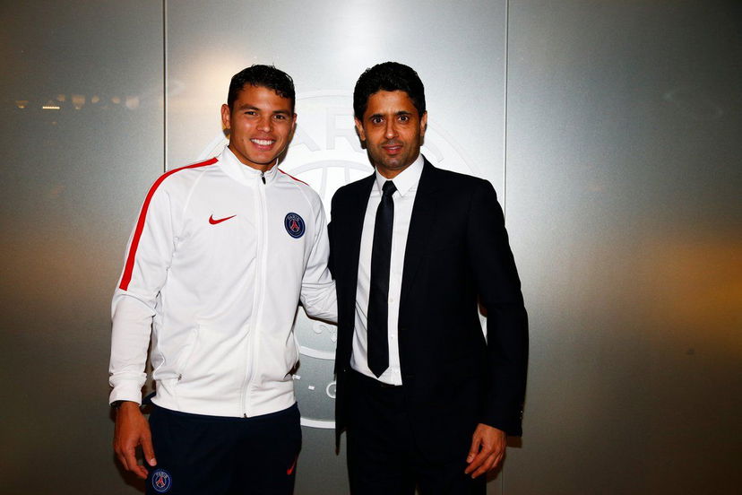 Al-Khelaifi saluta Thiago Silva: “Sei una leggenda, buona fortuna” preview