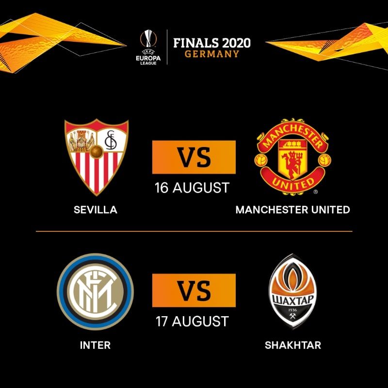 Europa League, Inter-Shakhtar e Siviglia-Manchester United: il quadro delle semifinali preview