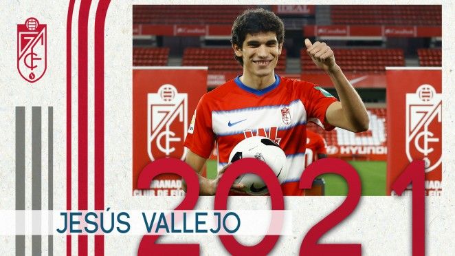 Ufficiale: Jesus Vallejo rinnova il prestito col Granada article-post