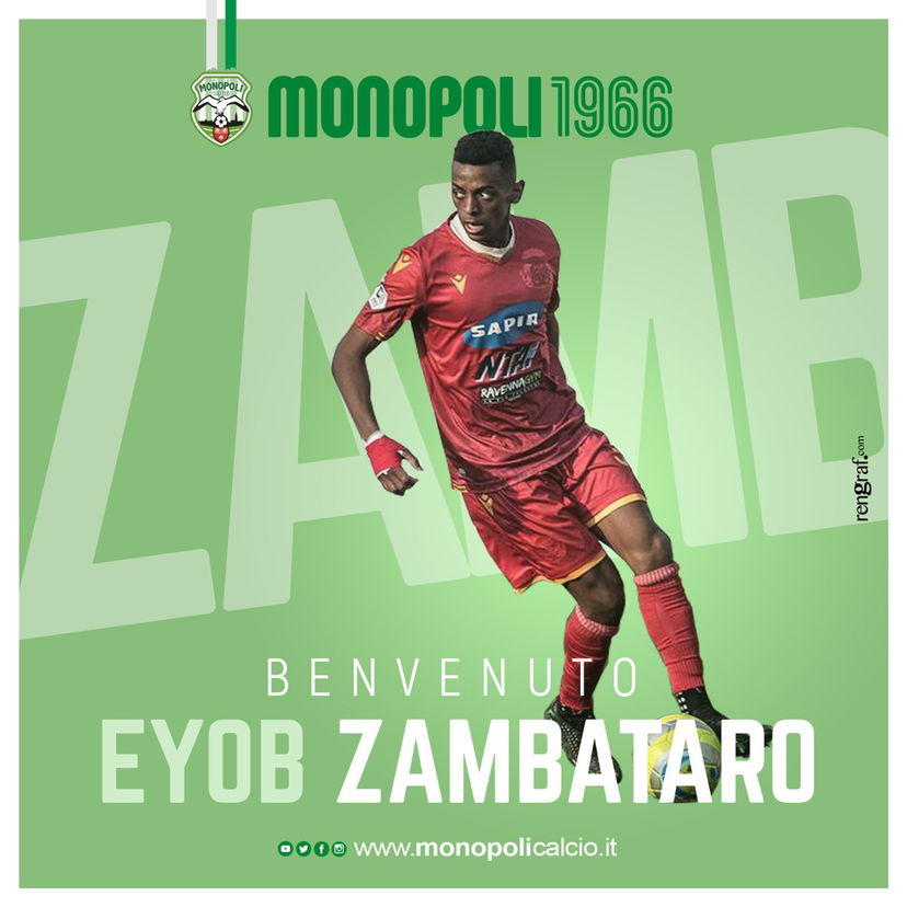 Ufficiale: Zambataro al Monopoli via Atalanta preview