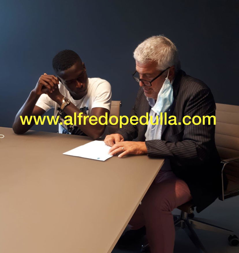 Ebrima Colley all’Hellas: la foto preview